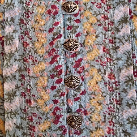 Anthropologie Maeve Gelise Floral Blouse - Picture 7 of 14